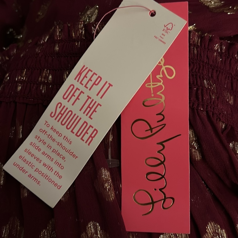 Lilly Pulitzer® Dayla Maxi Cover-Up NWT Sz S - Picture 8 of 14
